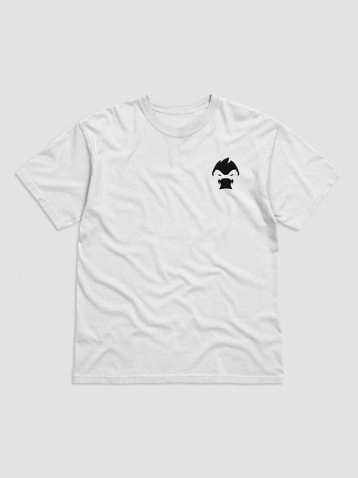 Shirt with an embroidered white duck on the left chest.